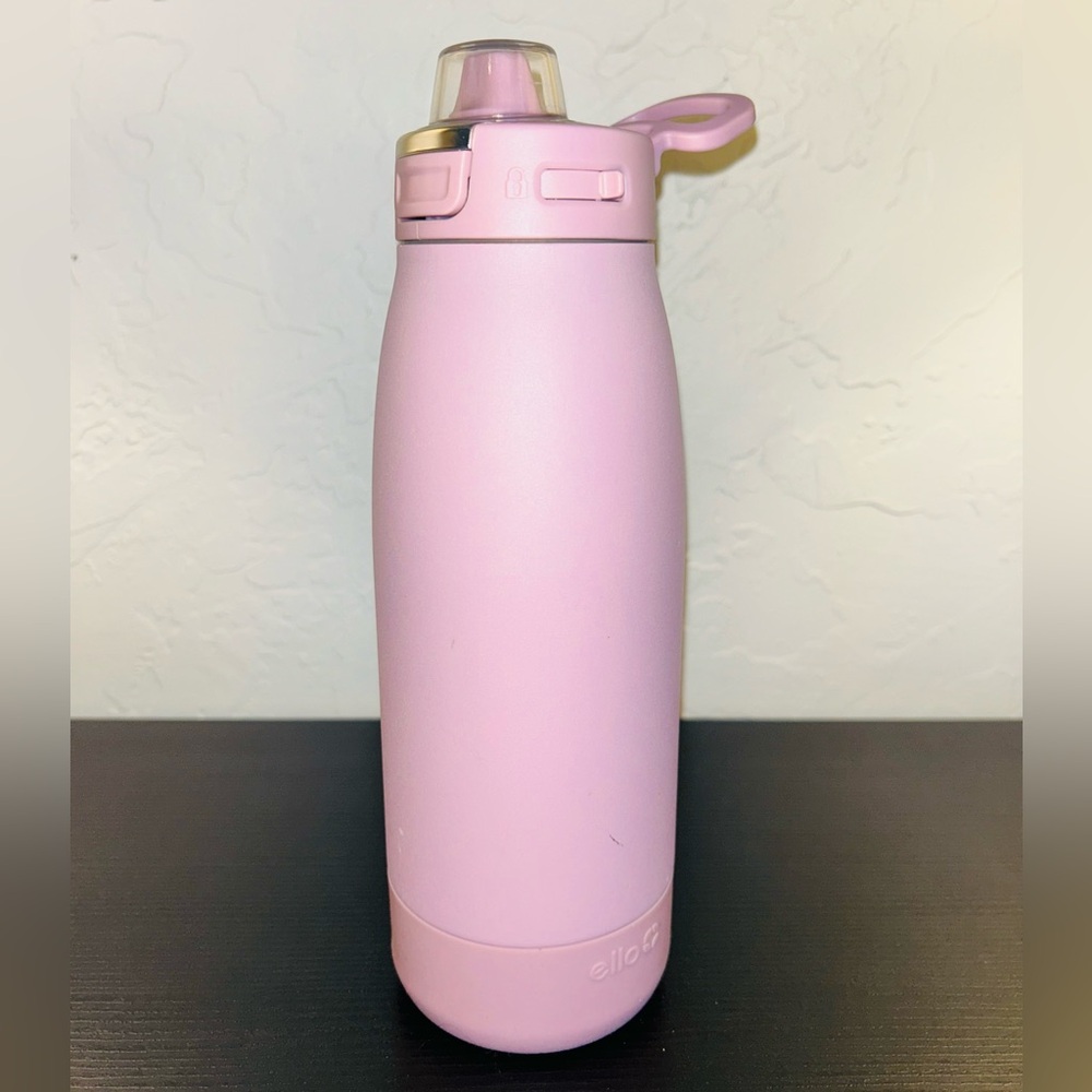 Ello Soft Pink Hydration Bottle